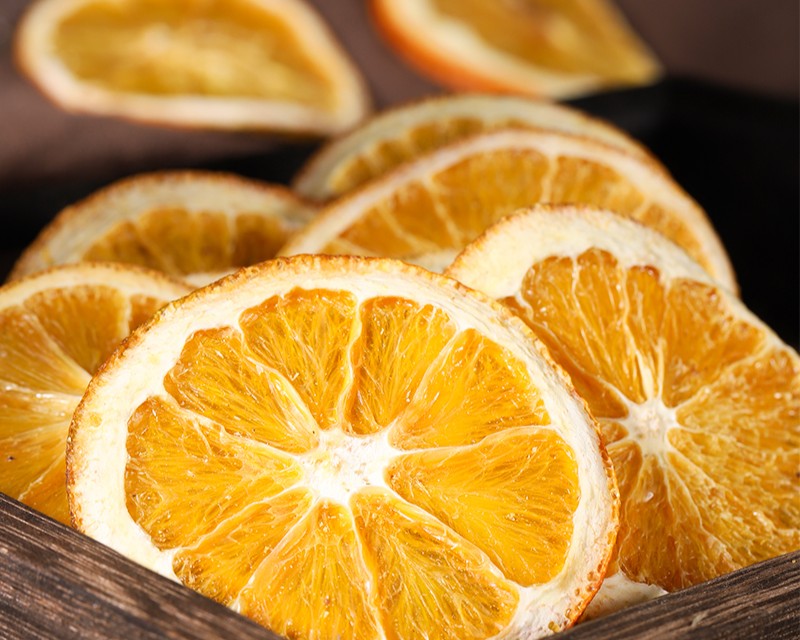 freeze dried orange